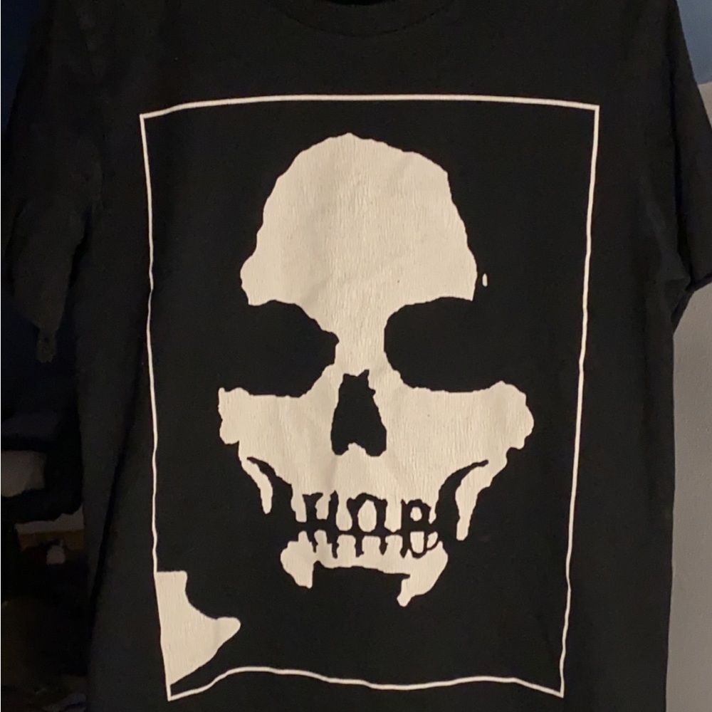number (n)ine ss06 charles manson skull tee